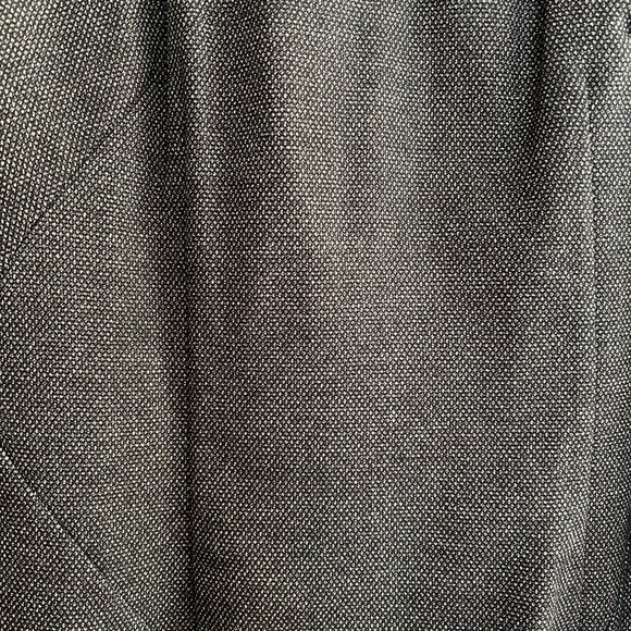 CALVIN KLEIN black tweed sheath dress with faux leather insets -4-NWT! - Picture 2 of 9